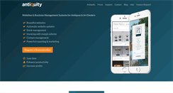 Desktop Screenshot of antiquitysoftware.co.uk