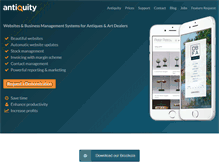 Tablet Screenshot of antiquitysoftware.co.uk